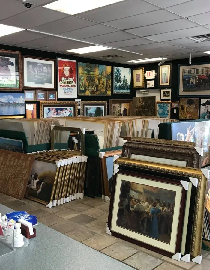 Originals & prints, ready to hang, One Price Framing, Chattanooga TN